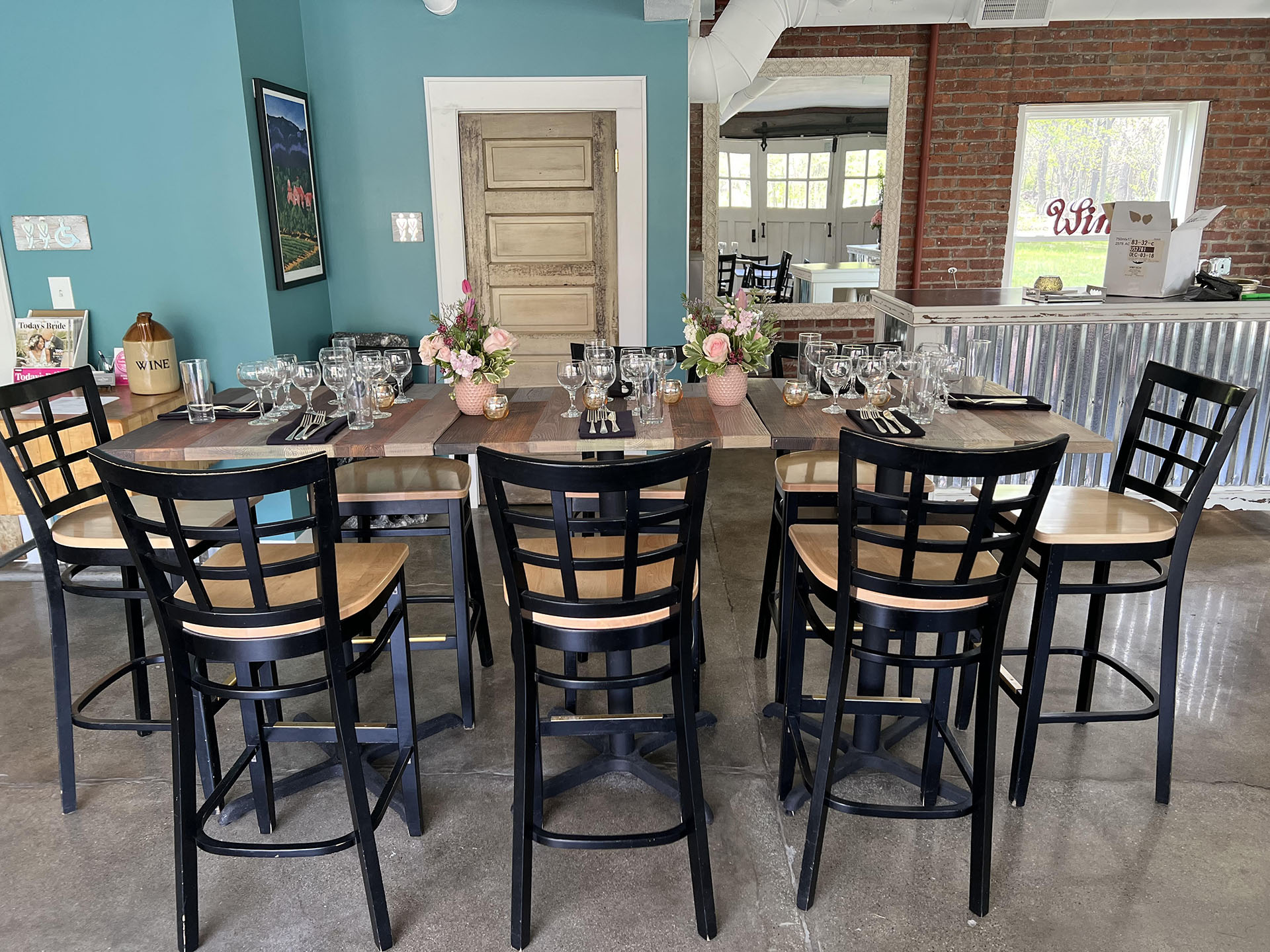 Tasting Room Setting