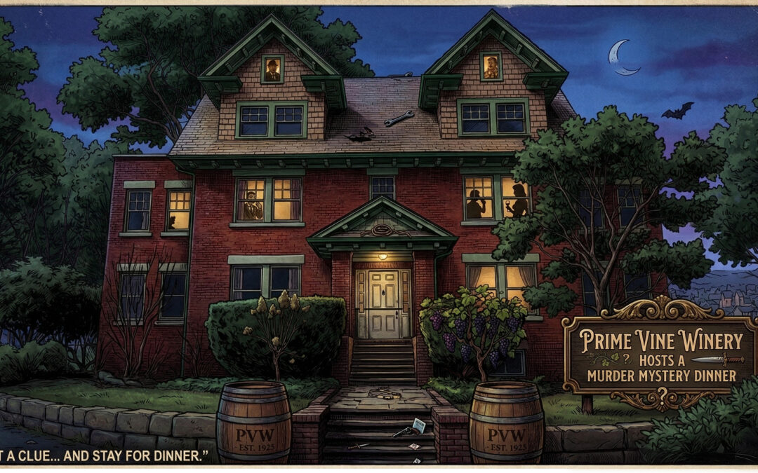 Murder Mystery Wine Tasting Dinner