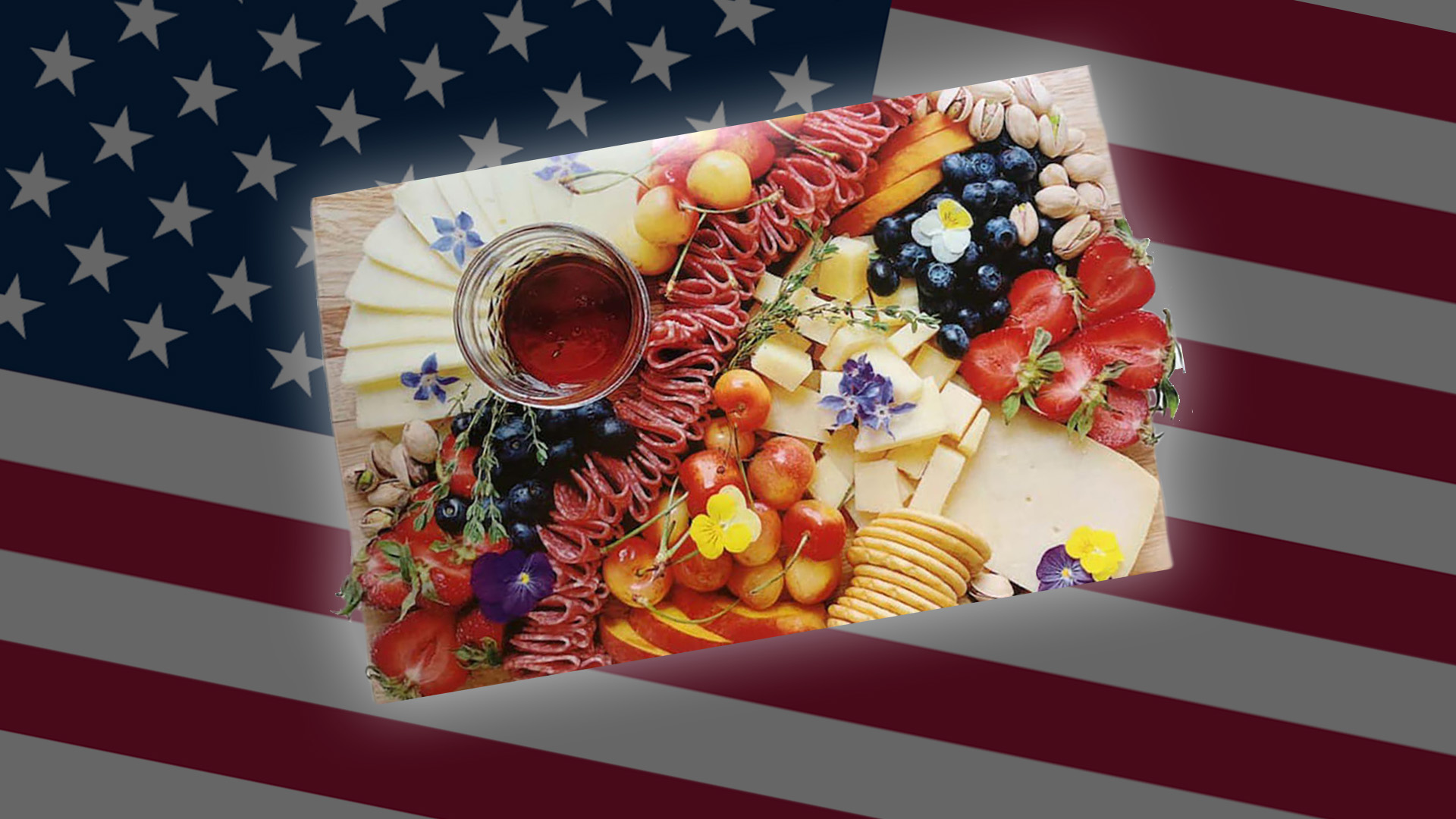 Charcuterie Class with July 4th theme board