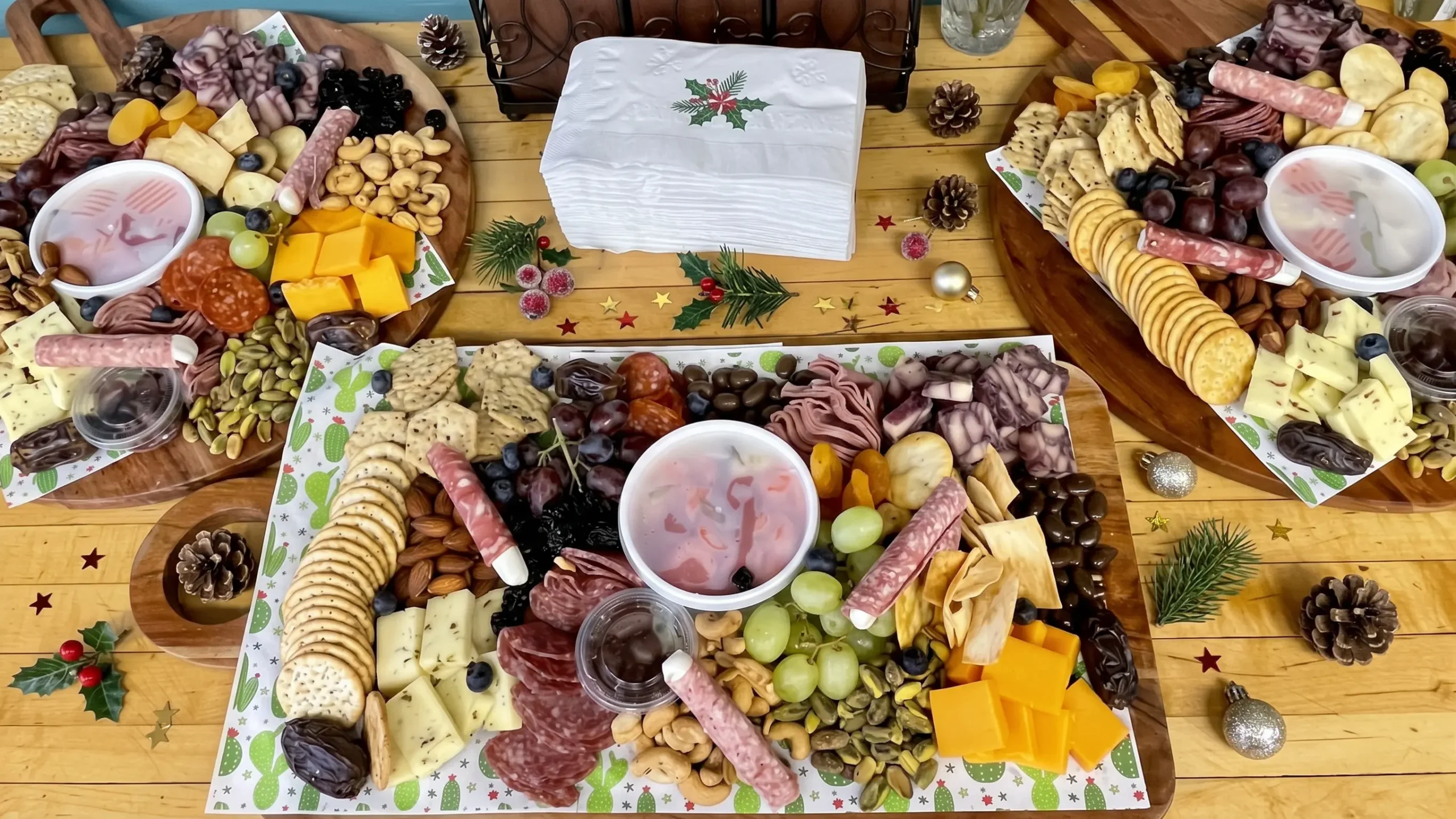 holiday theme charcuterie class